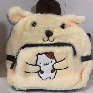 Ohjijinn Kawaii Backpack Cute Plush Bag, Anime Backpack Cartoon Bags, Plush Back